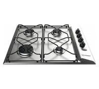 Indesit PAA 642 IX/I Cuisinière à gaz, 4 feux, Acier inoxydable