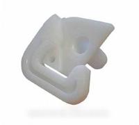 INDESIT Poignée de porte de réfrigérateur en acier inoxydable brossé nickel droite, 1 unité, Rectangulaire, Décontractée, Fermeture de porte de réfrigérateur