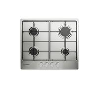 Indesit THP 642 IX/I 1 Acier inoxydable intégré 60 cm Gaz 4 zones