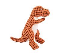 Indestructible Dog Dinosaur Toy - Heavy Duty Squeaky Plush | 20cm Toughest | Ultra- Interactive Squeaker Toy for Aggressive Chewers, Lightweight 60g Soft Teething Doll for Small, Medium & Large B