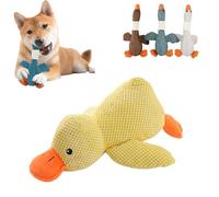 Indestructible Dog Toy for Aggressive Chewers - Durable Heavy Duty Dog Chew Toy for Dogs, Perfect for Interactive Play, Tug-of-War, and Teething Puppies - Ideal for Large & SmallDogs (34cm duck)