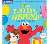 Indestructibles: Sesame Street: Bilingual English/Spanish Elmo dice: ¡Sorpresa! / Elmo Says Surprise!: Resiste mordidas, No se rompe, No es tóxico, 100% lavable