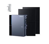 INDEVOLT SolidFlex 2000 batterie solaire 3,6 kWh et 2×500W+SFA1800 | 4 MPPT, Kit panneau solaire avec batterie, 2 400 W AC Output, LiFePO4 semi-solide, extensible à 60 kWh, Plug & Play