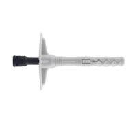 Index - 200 chevilles de fixation de panneaux isolants 10 x 140 mm (D. 10 mm) avec clou métallique