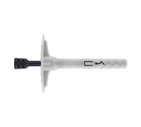 INDEX A PERFECT FIXING - AISC10160 [AIS-C] Cheville avec clou en polyamide pour fixation de panneaux isolants et réhabilitation des façades (SATE), homologuée, Ø10 x 160 mm, 200 pièces