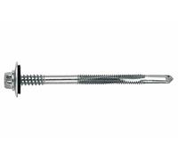 INDEX A PERFECT FIXING PSL1655175 Vis pour sandwich et rondelle EPDM, gris argenté, 5,5/6,3 x 175 P16