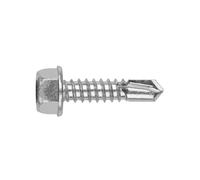 INDEX ABEI4825 - Tornillo autotaladrante de cabeza hexagonal Inoxidable A2 (4,8 x 25, 500 uds.)