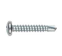 Index abr4810 - Vis Pointe Foret DIN 7504-n tête alomada Phillips zincado 4,8 x 100