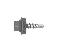 Index afgr144835 - Vis Pointe Foret faible Boîtier metal-madera + rondelle P-14 4,8 x 35 rAL 9006