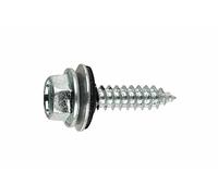 INDEX AUE186350 - Tornillo rosca chapa con cabeza hexagonal con arandela vulcanizada de acero-EPDM (6,3 x 50 P18, 500 uds.)
