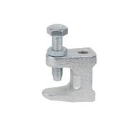 INDEX Boite de 50 - Pince de fixation rapide pour poutre - Zingué M6 - Accessoires isolation : plafond et cloison