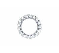 INDEX Brut rondelle éventail à denture extérieure - Zingué M3 - Boite de 500 - Vis, pointes, boulons