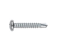 INDEX BZABR3513 - Blister. Tornillo autotaladrante de cabeza alomada y huella Ph. Zincado (3,5 x 13, 15 uds.)