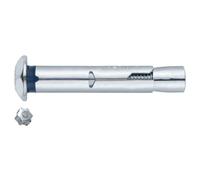 INDEX BZACHINB10C - Blister. Anclaje antigiro para cargas medias. Cabeza inviolable zincada (M8 x 60 Ø10, 15 uds.)