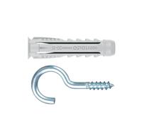 INDEX BZALHATS05 - Blister. Taco de cuatro segmentos con hembrilla cerrada. Taco de cuatro segmentos con hembrilla abierta (5 x25 Ø5 + 19x70 / 4,4x50, 20 uds.)