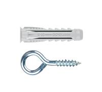 INDEX BZALHCTS05 - Blister. Taco de cuatro segmentos con hembrilla cerrada. Taco de cuatro segmentos con hembrilla cerrada (5x25 Ø5 + 19x70 / 4,4x50, 20 uds.)