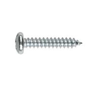 INDEX BZT8135013 - Blister. Tornillo rosca chapa con cabeza alomada y huella Ph. Zincado. Huella Ph (3,5 x 13, 20 uds.)
