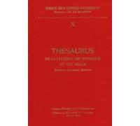 Index Des Livres Interdits Tome 10 - Thésaurus De La Littérature Interdite Au Xvie Siècle - Auteurs, Ouvrages, Éditions