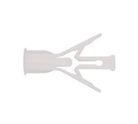 Index Fixing Systems ANCLA40 - Ancrage en nylon pour briques creuses et plaques de plâtre. Bouchon en nylon pour briques creuses et plaques de plâtre (10 x 40 mm Ø Diamètre 10 mm, 100 pcs.)