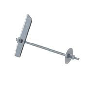 INDEX Fixing Systems BAESM06 [[BA-ES] Basculant par gravité pour la fixation d'éléments légers sur faux plafonds/GRAVITEX. Chevron (M6 Ø16), diamètre 16 mm, lot de 50 pièces