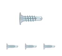 Index Fixing Systems BCPZ4223 - Tornillo autotaladrante de cabeza extraplana y huella Ph. Zincado. Huella Ph (4,2 x 23, 500 uds.) (Lot de 4)