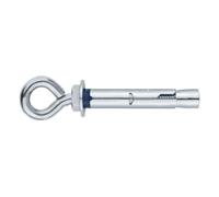 Index Fixing Systems ch-ar - Pack de 100 fixations antigiro pour charges hautes, d'oeil en zingué), ACHA10C