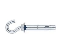 Index Fixing Systems ch-ga - Pack de 50 fixations antigiro pour charges hautes, de crochet (recouvrement zingué), ACHG12C