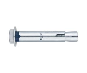 Index Fixing Systems ch-to - Pack de 100 fixations antigiro pour charges hautes (recouvrement zingué vis hexagonale 6,8 mm), ACHT12C