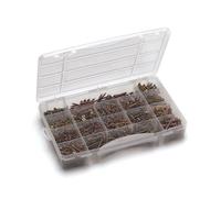 Index Fixing Systems MLTPPOT301 Étui avec 1742 pièces pour bricolage, gris