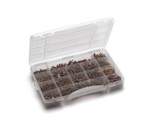 Index Fixing Systems MLTPPOT301 Étui avec 1742 pièces pour bricolage, gris