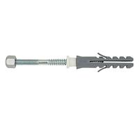INDEX Fixing Systems SA-WZ - Lot de 2 pattes de fixation pour WC et bidet (galvanisé, M5 x 80 mm)