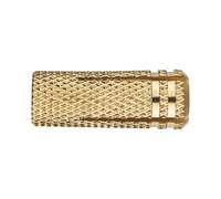 Index Fixing Systems Tala - Pack de 300 Chevilles pour fixations légères en matières macizos (laiton, M4 x 16 mm, diamètre de 5 mm)