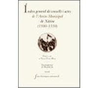 Índex general de consells i actes de l'Arxiu Històric de la ciutat de Xàtiva (1500-1549)