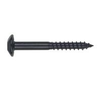 INDEX INVN7040 - Tornillo inviolable de huella TX. Zincado negro (7 x 40, 100 uds.)