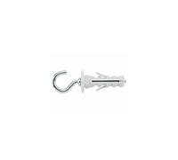 INDEX IPAGN12 - Taco de nylon para ladrillos huecos y materiales macizos. Gancho normal (M5 x 45 Ø12, 20 uds.)