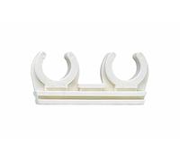 INDEX LSABID020 - Bolsa Autoservicio. Clip doble de nylon (poliamida 6.6) con casquillo de latón M6 (20-22, 6 uds.)