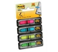 Post-it Marquage adhésif 7000144925 rose, orange, citron vert, bleu turquoise