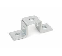 INDEX Pattes de fixation pour profilés Indextrut - Zingué 41/41 x 40 - Boite de 10 - Supportage des réseaux