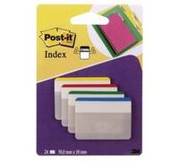 Index Post-it - 24 index larges de classement 50,8x38mm