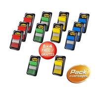 Index Post-It - Boîte Panachée De 12 Index Standards Dont 4 Offerts