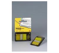Index Post-it - Distributeur de 50 index Jaune 25,4x44mm