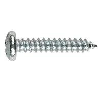 INDEX VT8148045 - Caja con Ventana. Tornillo rosca chapa con cabeza alomada y huella Ph. Zincado. Huella Ph (4,8 x 45, 8 uds.)
