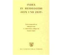 Index zu Heideggers Sein und Zeit Heidegger, Martin (Auteur)