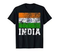 India Flag Family Pride Country Shirt Vintage Men Women Gift T-Shirt