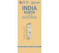 India north - Échelle 1 : 3 000 000 - Collectif - Borch - Atlas / carte