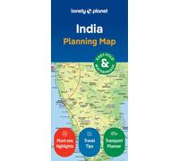 Lonely Planet – India Planning Map – anglais – 2e édition