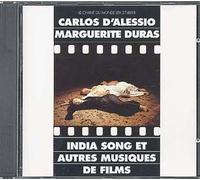 India Song & Autres Musiques De Films De M. Duras Carlos D'alessio, Cd + Catalogue " Le Chant Du Monde