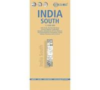 Carte routière plastifiée - Inde Sud | Borch Maps