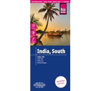 India South Map 1:1,200,000 scale: World Mapping Project