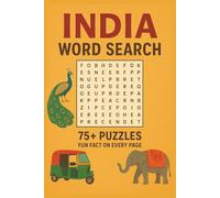 India Word Search Puzzle Book: Discover India Through 75+ Word Searches! Fun Facts on Every Page Highlighting Culture, History & Nature | 6x9 Inches, ... or Anyone Wanting to Learn More About India